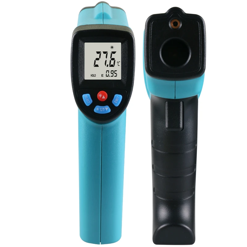 AUTOOL IT200 Digital Infrared Thermometer Laser Gun with HD Backlit LCD Display Screen Non-contact Temperature Meter | Автомобили и