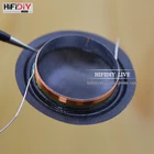 Высокочастотные динамики HIFIDIY LIVE, 1 дюйм, 25,4 мм, 25,5 мм, звуковая катушка, черная шелковая мембрана, аксессуары для ремонта высоких динамиков, 8 Ом, 15 Вт, запчасти сделай сам