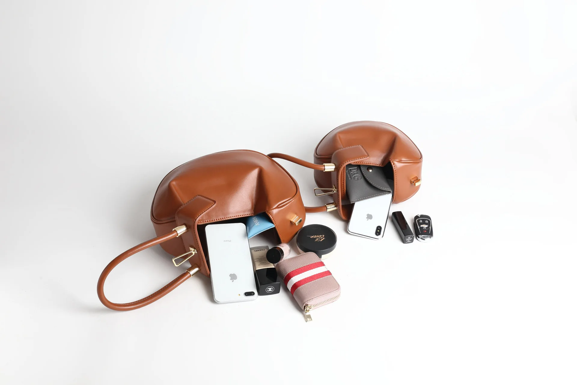 IMIDO Европейский роскошный дизайн знаменитая натуральная кожа портативные jingle