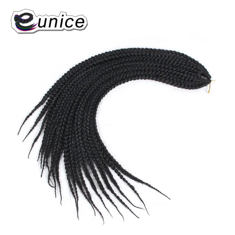 Eunice Hair 1" 24" дюйма 100 г/шт. синтетический Омбре плетение волос Плетение Парик Косы наращивание волос черный фиолетовый ошибка
