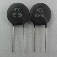 10pcslot ntc thermistor resistor ntc8d 20 8d20 thermal resistor new original
