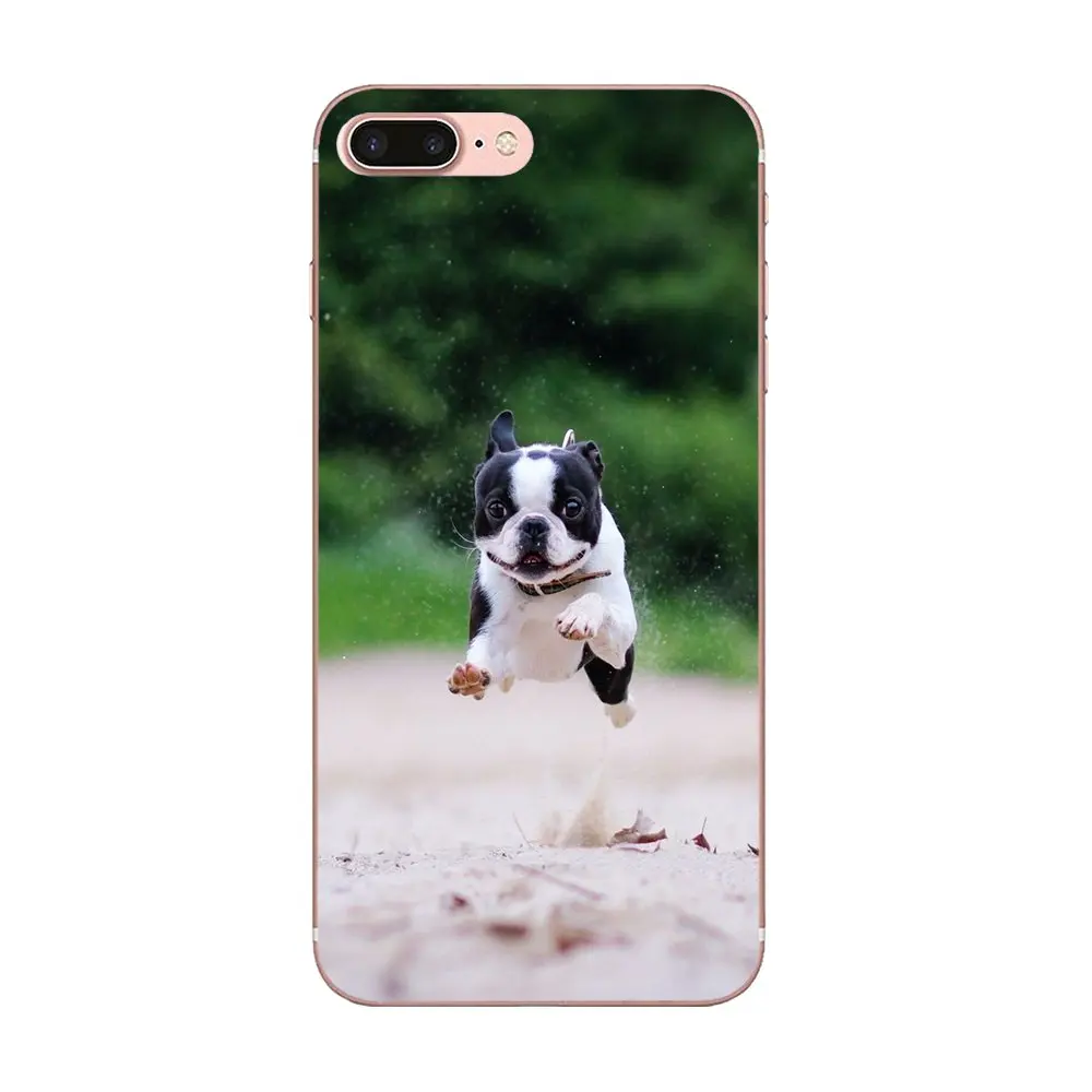 Soft Silica For Xiaomi Redmi Note 2 3 3S 4 4A 4X 5 5A 6 6A Pro Plus I Love French Bulldog With Glasses Animal On Sale Cool | Мобильные