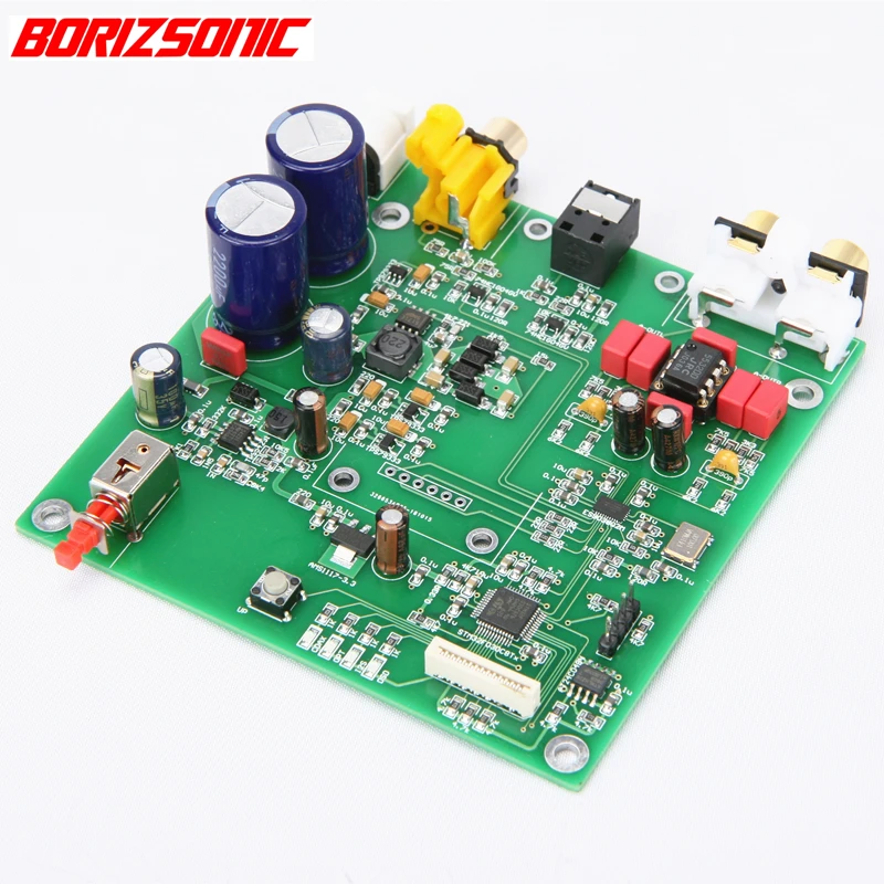 Es9038q2m ЦАП ES9038 ies PCM 384 кГц DSD 256 декодер поддержка оптического коаксиального USB входа OLED дисплей