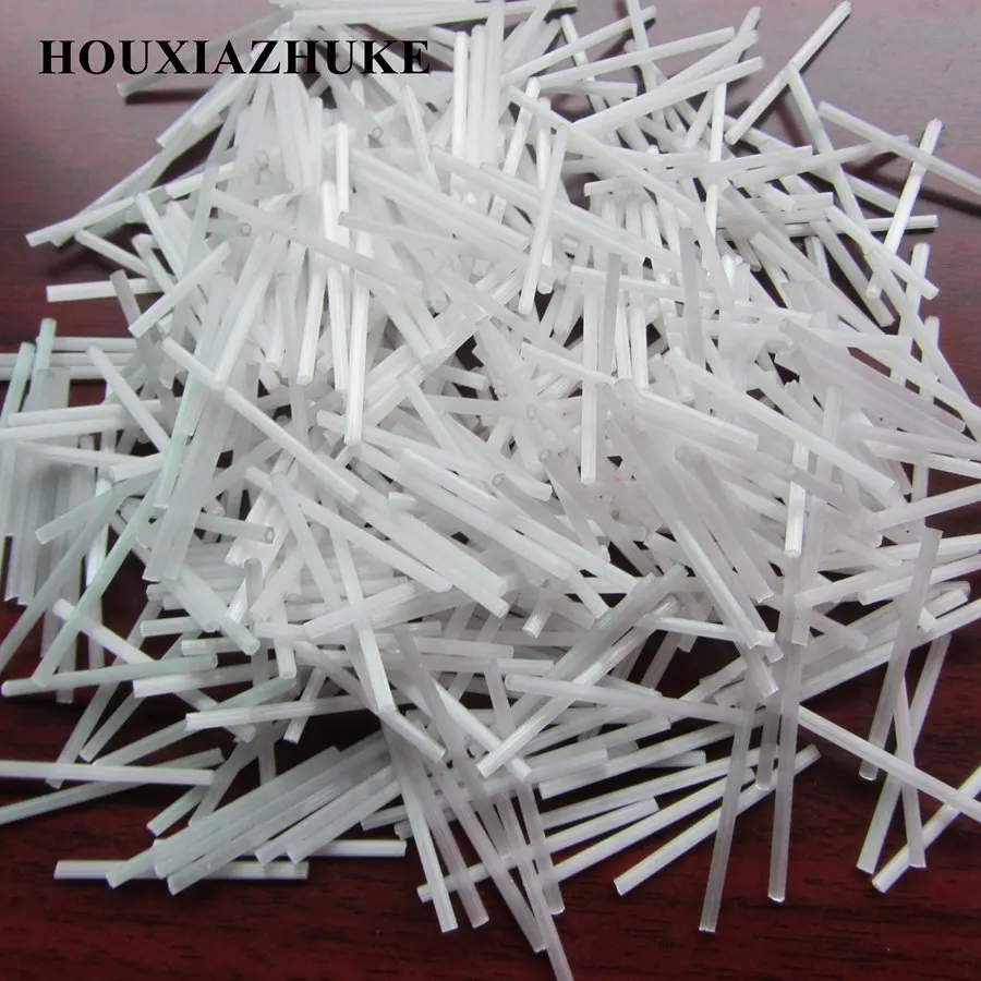 30 mm long 2 in diameter silky white glass hexagon bugle seed beads for sewing garment decoration | Дом и сад