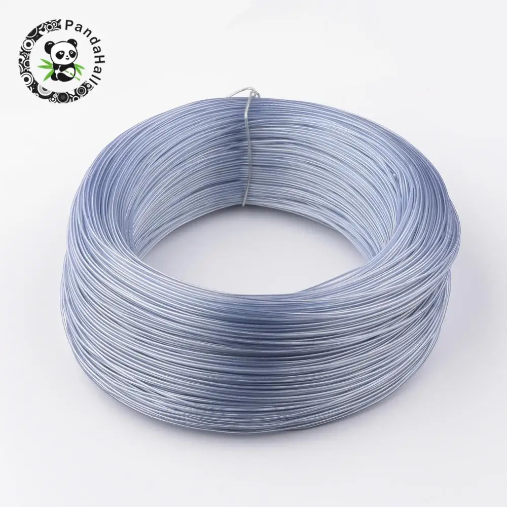 

Iron Wires, with Rubber Covered, LightSteelBlue, 1mm; about 200yards/roll