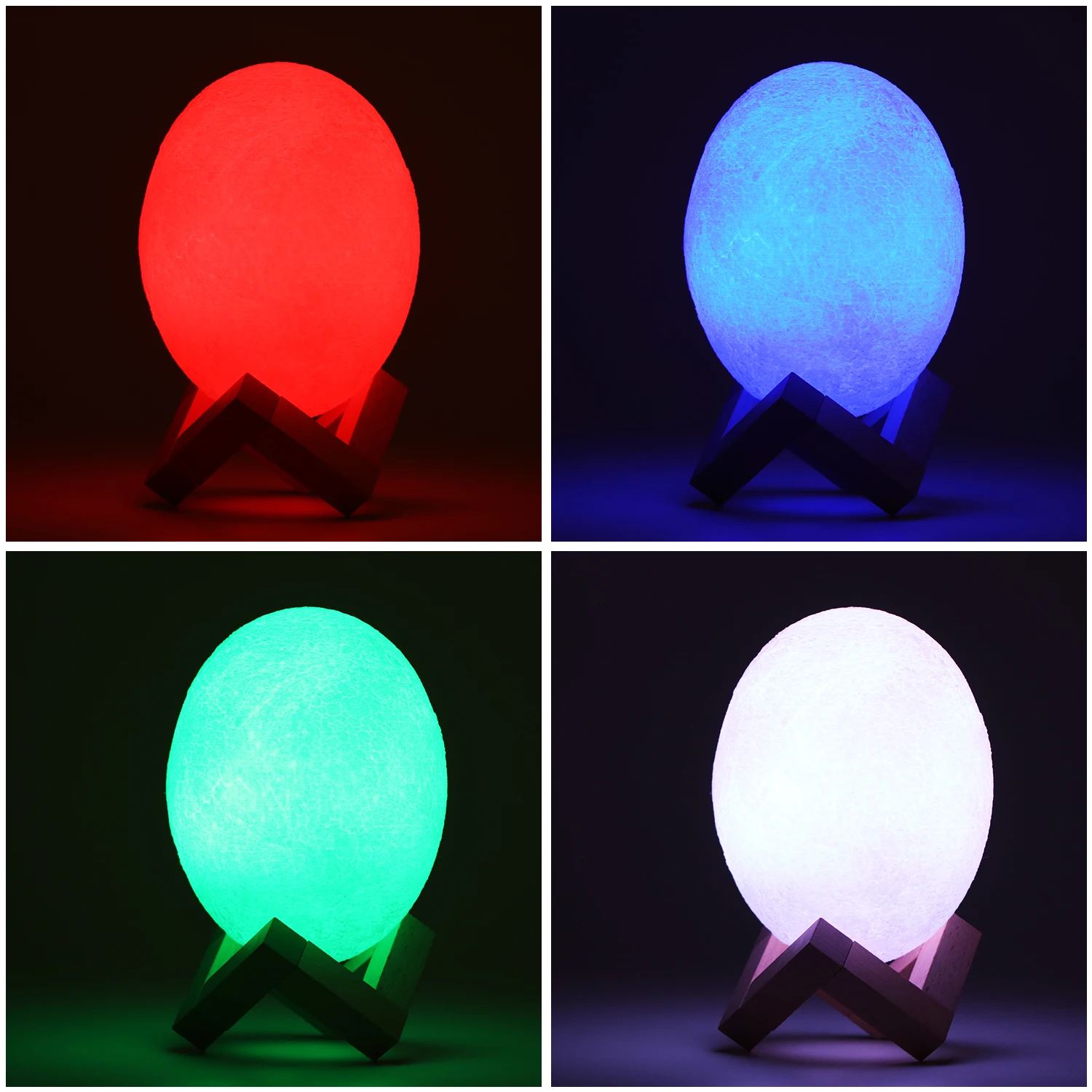 USB СВЕТОДИОДНЫЙ Магический 3D напечатанный ночник в форме динозавра свет RGB