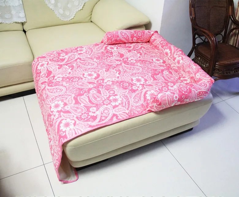 Многофункциональная большая кровать для собаки диван складной коврик плюшевый