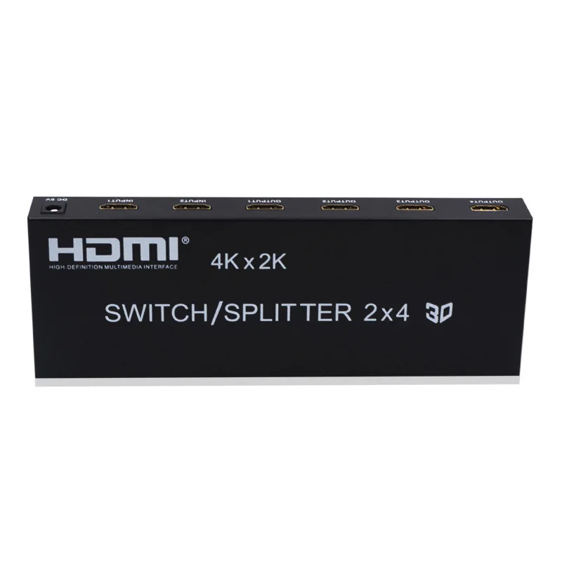 2x4 Switcher HDMI порт для PS3 PS4 Xbox 360 PC DV DVD HDTV 1080P 2 входа 4 выхода v1.4 4K