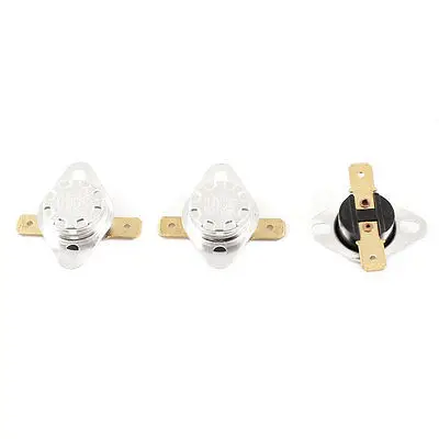

3 Pcs KSD301 2P 55C Temperature Control Switch Thermostat Protector AC 250V 15A