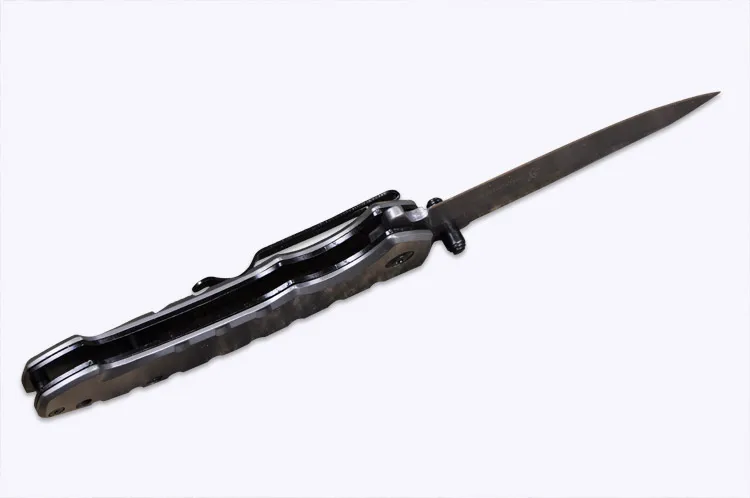 Лезвие Brave Fighter 57HRC 440C с ручкой из нержавеющей стали складной нож DA78 уличный