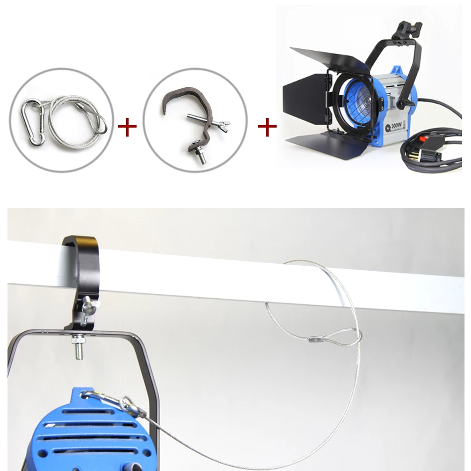 ALUMOTECH 300 Вт 3200 к как ARRI Fresnel вольфрамовое точечное освещение+ лампа для видео студийной камеры фотографии лампы