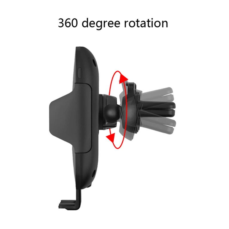 Kabym qi Car Wireless Charger Auto induction infrared Fast Air Mount Cradle for S7 S8 S9 iPhone 8 X a mini wireless charger | Мобильные