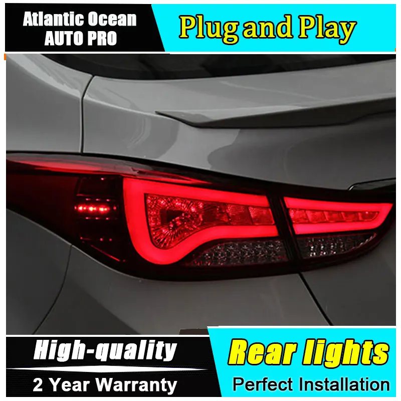 Автомобильный Стайлинг светодиодный задний фонарь для Hyundai Elantra светильник s BMW