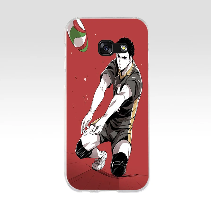 240AQ Haikyuu Fly Мягкий Силиконовый ТПУ чехол для телефона Samsung galaxy a3 a5 2016 2017 a6 A8 2018 |