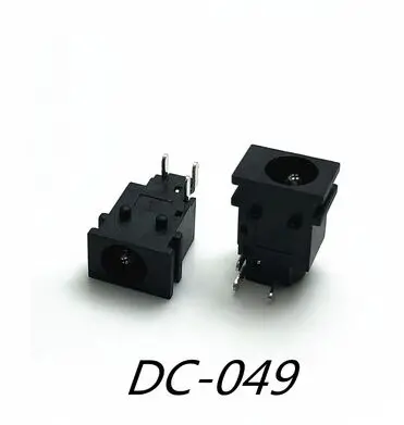 Высокое качество DC разъем питания DC-049 центр иглы 1 65 мм Dc высокая термостойкость |