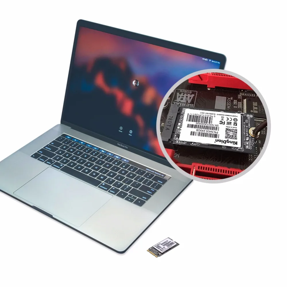 KingDian ssd m2 2242 32 Гб 60 Гб 64 ГБ 120 ГБ 240 ГБ HDD 2242 мм NGFF SSD M2 SATA жесткий диск для ноутбука Jumper 3 pro prestigio 133