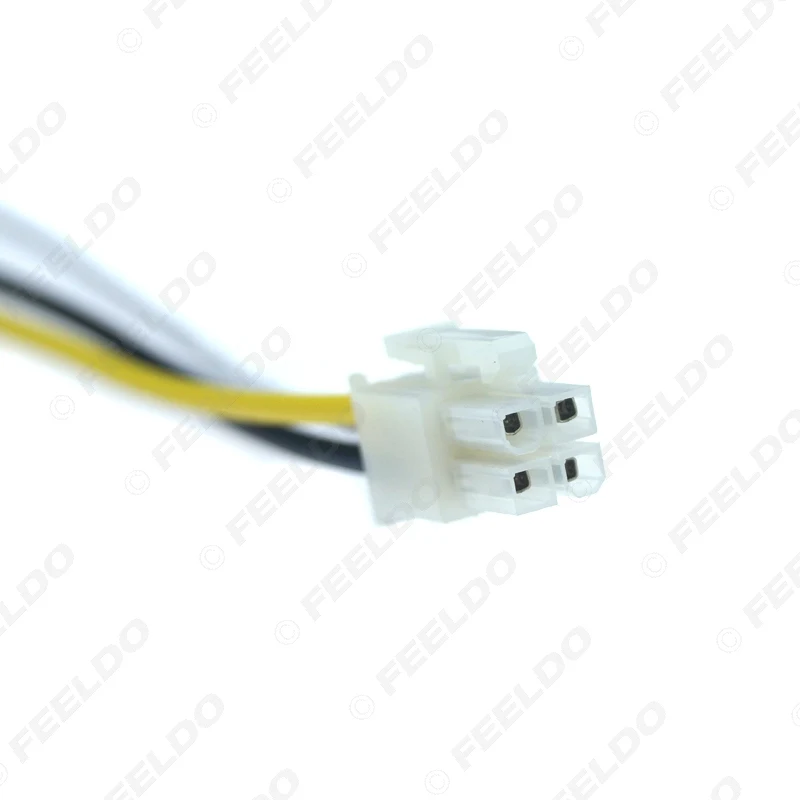 Автомобильный Универсальный проводной разъем FEELDO 4 pin 24pin адаптер для DVD CD радио