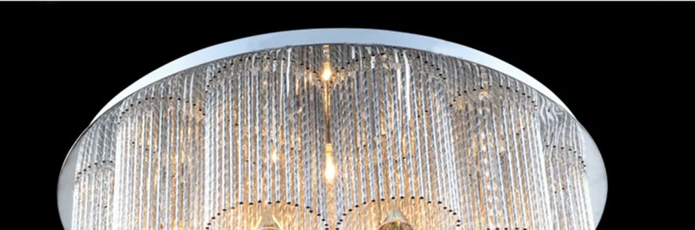 led e14 Нержавеющие Стали Кристаллы Затемнения Светодиодные Лампы.Светодиодные Светильники.Люстры Потолочные.Светильники Потолочные Светильники.Светильник Потолочный Светильник.Освещение Для Столовой,Фойе и Спальни