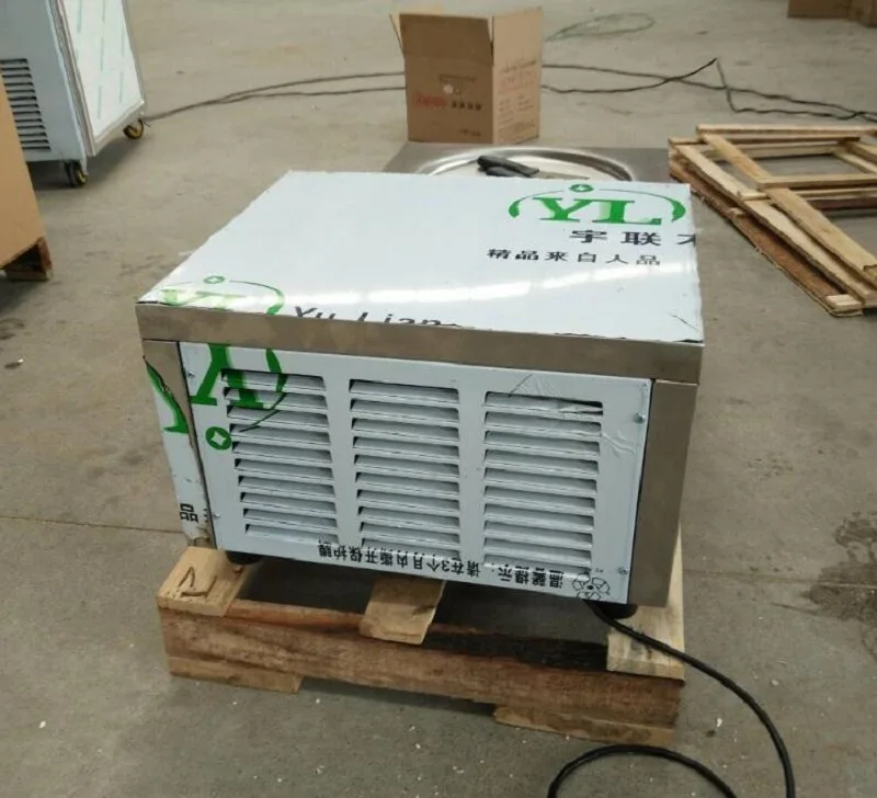 Новинка! Машина для приготовления жареного мороженого из нержавеющей стали 304 35