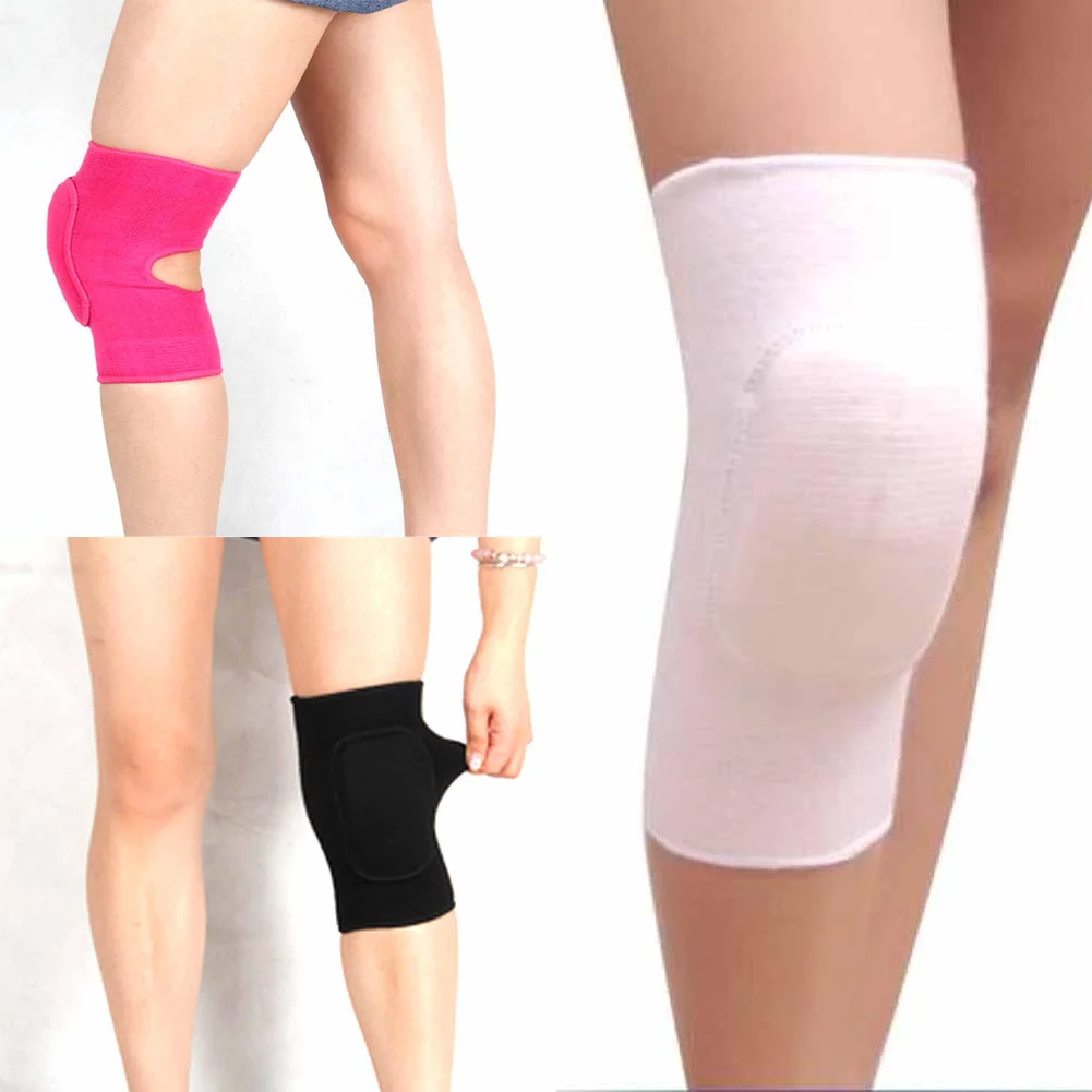 Professional Cotton Children Dance Knee Pads Yoga Sports Volleyball Fall Knees Thickening Warm Kneepad 3 Colors for Choice |