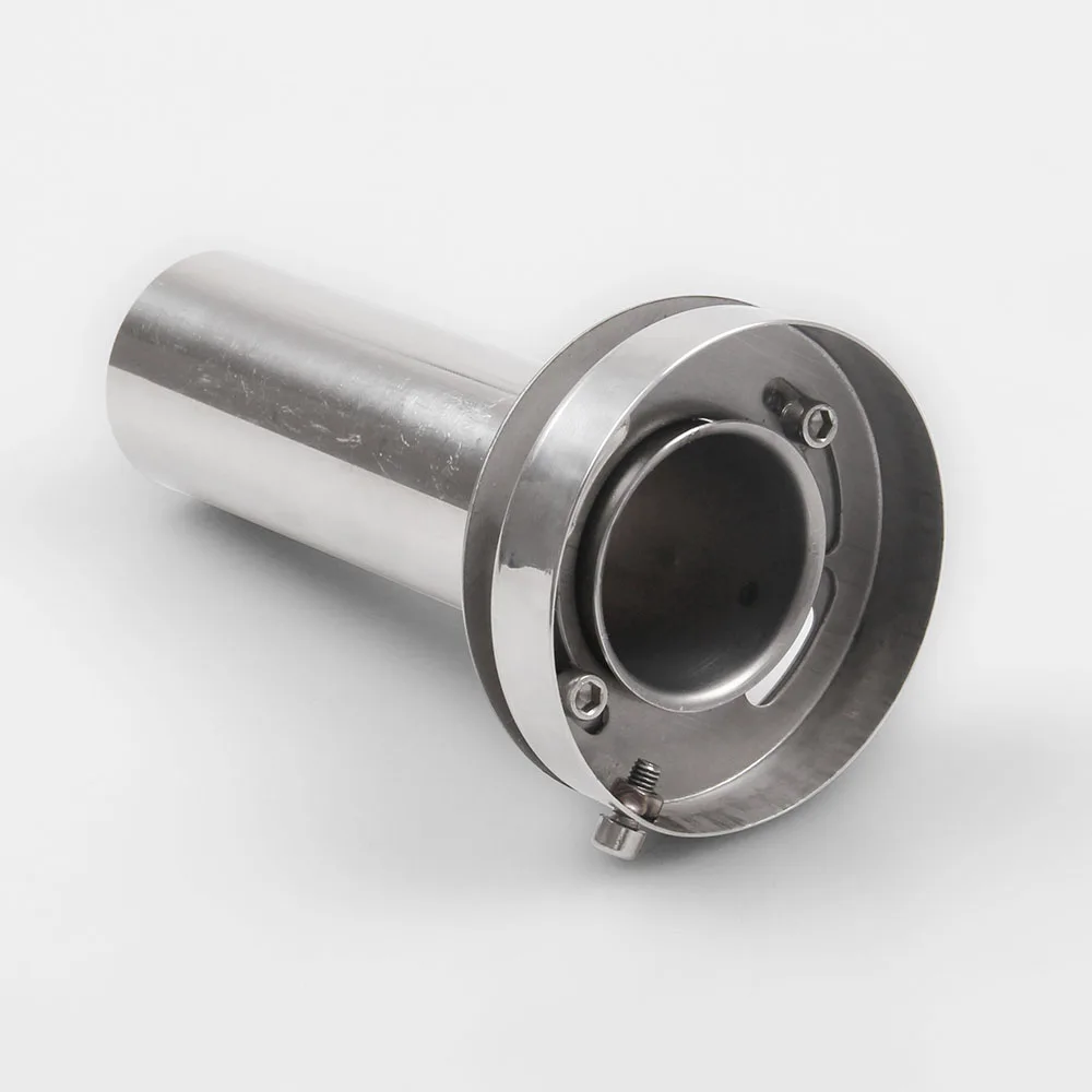 

car universal round stainless steel 3.5"4"4.5" Exhaust Muffler