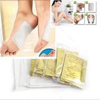 20pcs10pcs patches10pcs adhesives detox foot patches ginger salt gold patch cleansing herbal health care foot care tool