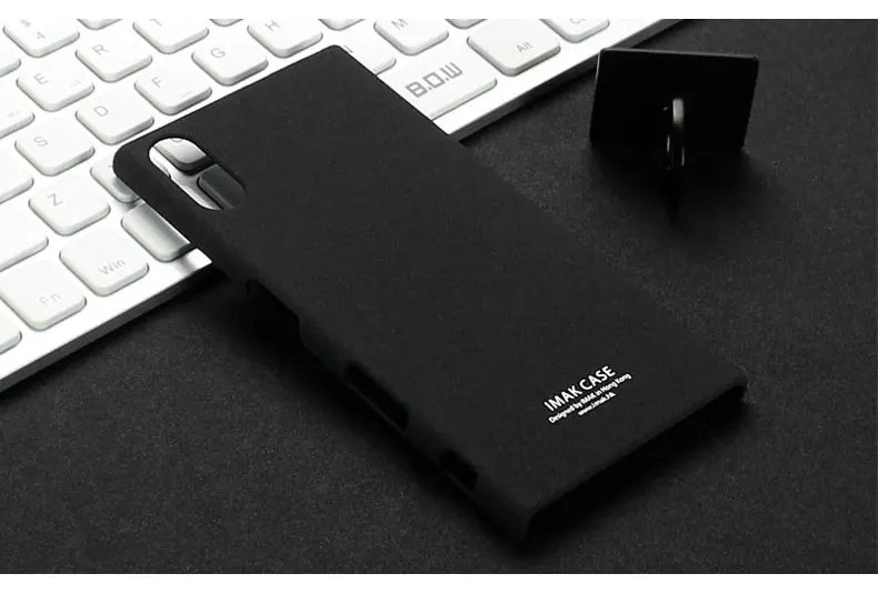 Imak ковбойский пластиковый чехол-накладка для Sony Xperia XZ XZS с держателем пальцев и