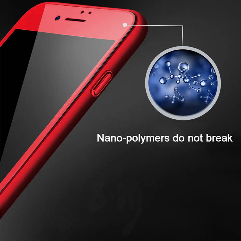 SM China Red Tempered Glass for iphone 7 Plus Screen Protector iphone7 7Plus 3D 0.26MM Full Cover Film | Мобильные телефоны и