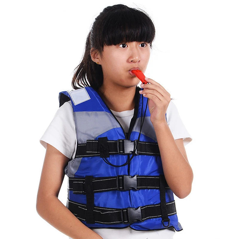 Professional Life Jacket Children Swimwear Polyester Vest For Boating Fishing Water Sports Swimming 3 Size Child | Спорт и