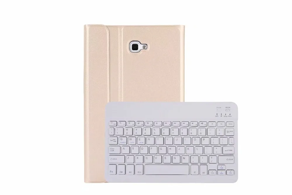 Чехол с клавиатурой Bluetooth 3,0 Для samsung Galaxy Tab A A6 10,1 T585 T580 SM-T580 T580N, беспроводной чехол для планшета+ ручка