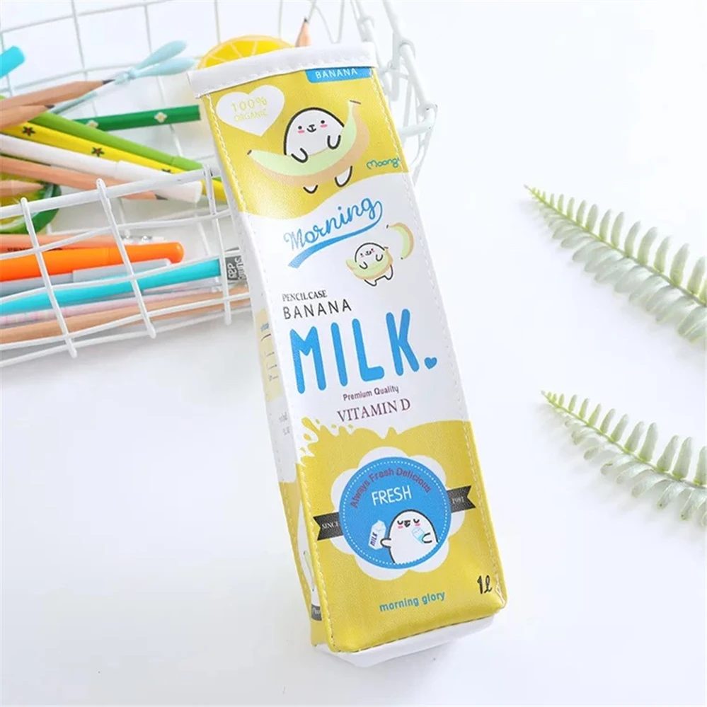 Мультяшная милая сумка-карандаш для молока женская простая Большая