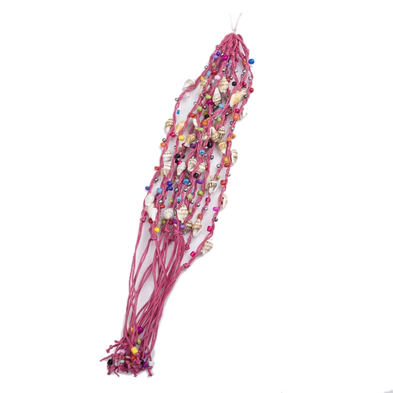 Браслеты ручной работы JINSE модные браслеты с улиткой ракушками бусинами звеньями