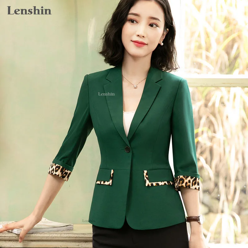 Женская леопардовая куртка Lenshin в стиле пэчворк летняя одежда женское