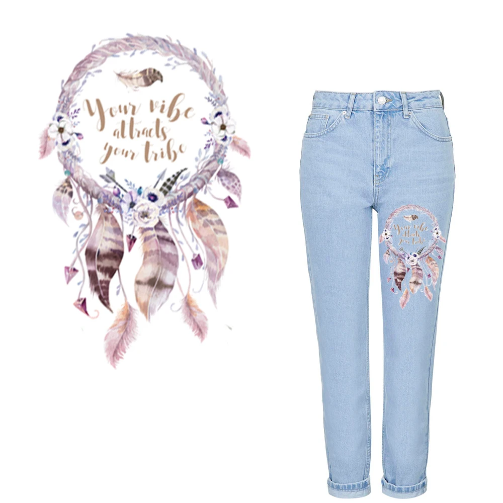 Мультфильм Ловец снов патчи теплоотводящая накладка DIY Футболка рюкзак жакет