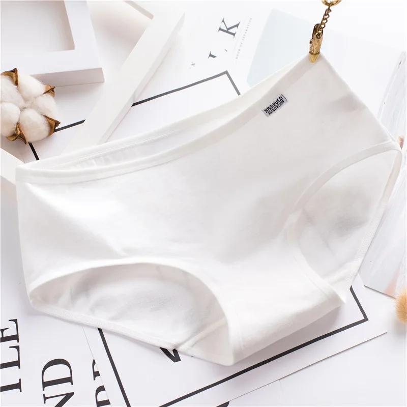 9 шт./лот нижнее белье из хлопка для девочек однотонные мягкие трусики детей милые