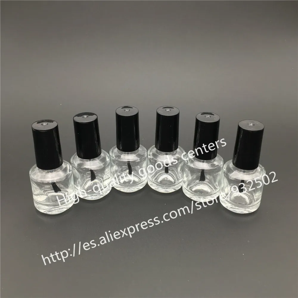 

Free Shipping 50pcs/10g Square Nail Polish Bottle Bottles With White Black lid,Small Glass Nail Polish Bottle, Glass Bottle