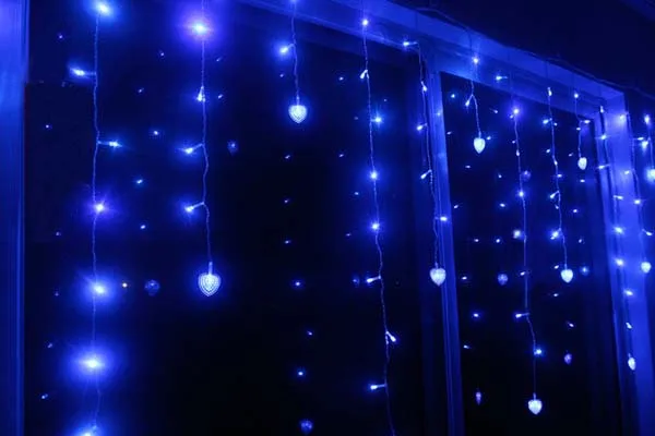 Многоцветная светодиодная лента праздничная гирлянда для праздника