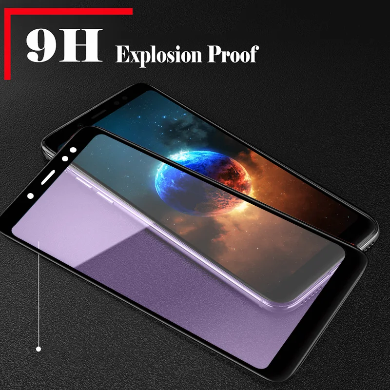 Защитное стекло полное покрытие для Redmi note 5 глобальная версия 99 дюйма|Защитные
