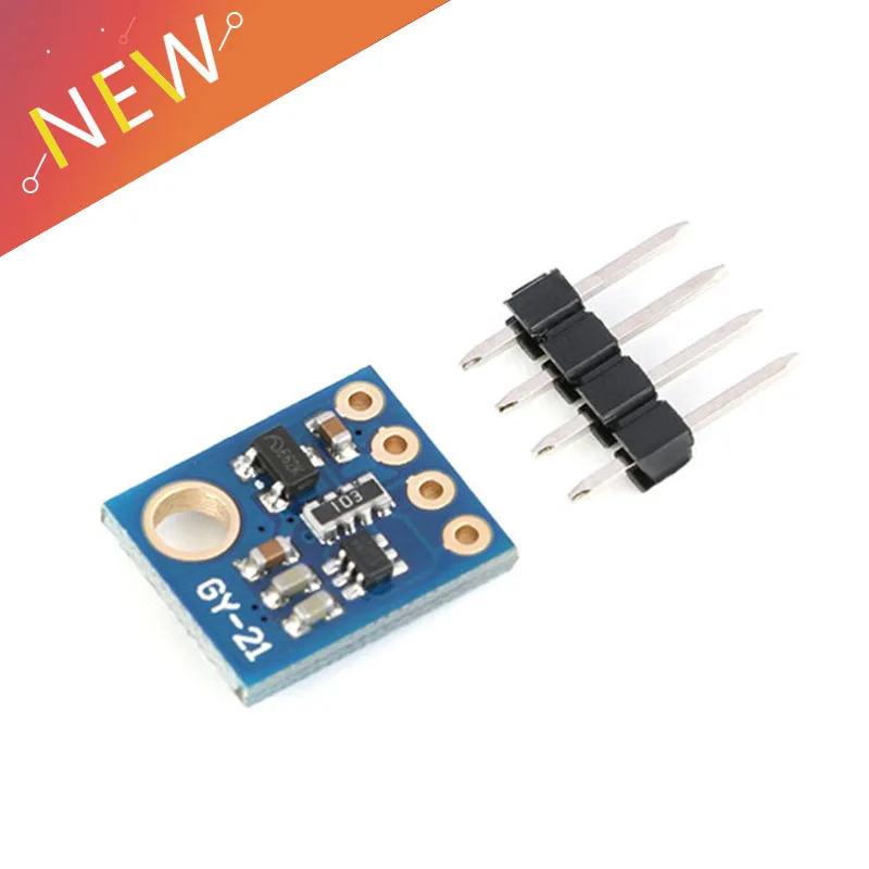 Датчик влажности с интерфейсом I2C IIC Si7021 промышленный Высокоточный модуль