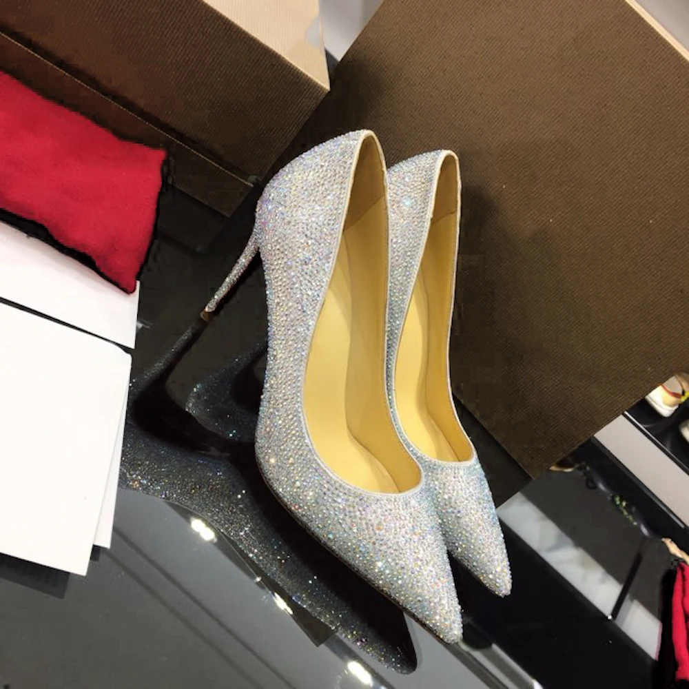 Женские туфли-лодочки пикантная женская обувь на высоком каблуке тонком