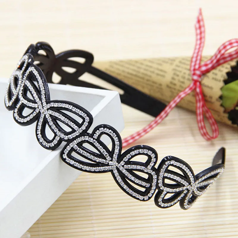 Женский широкий обруч для волос с кристаллами и стразами|hairband for women|accesorios para el