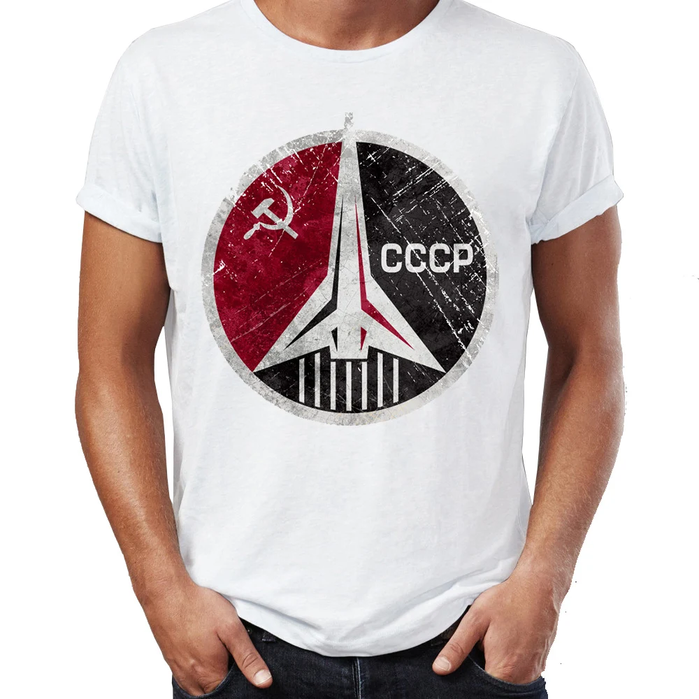 Мужская футболка СССР Россия Советский Союз времен космос Интеркосмос бокток