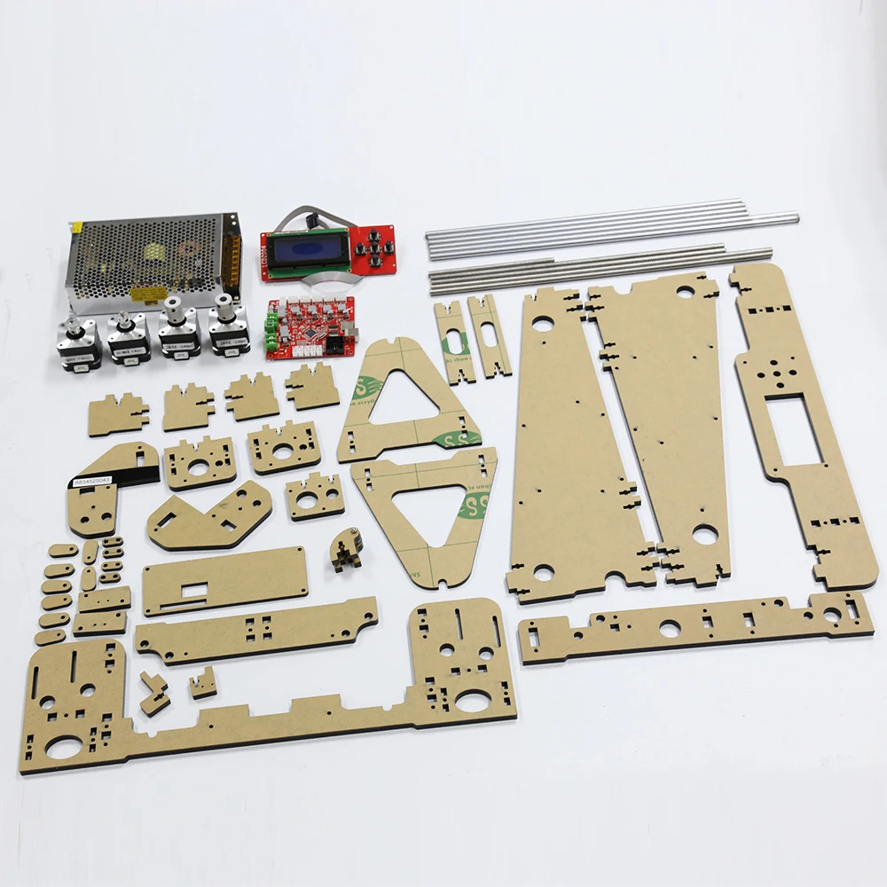 Заводская распродажа Anet A8 3d принтер 2004 lcd MK8 насадка Высокая точность Reprap i3 DIY Набор 3d принтер размер печати 220*220*240 мм
