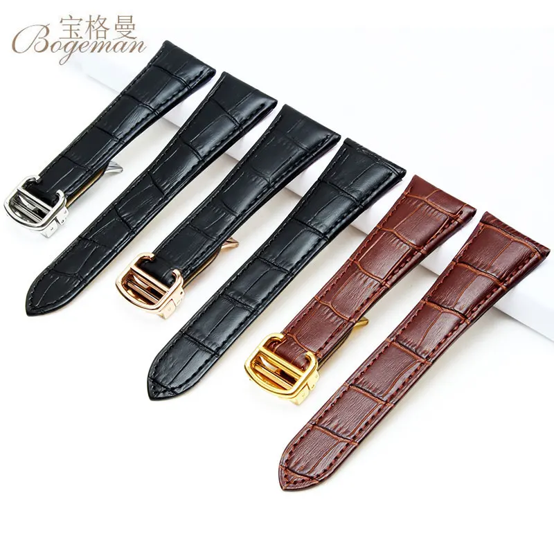 Cowhide strap black brown 20MM 22MM 23MM 24MM 25MM for SOLO TANK W5200005 | W5200027 Наручные часы