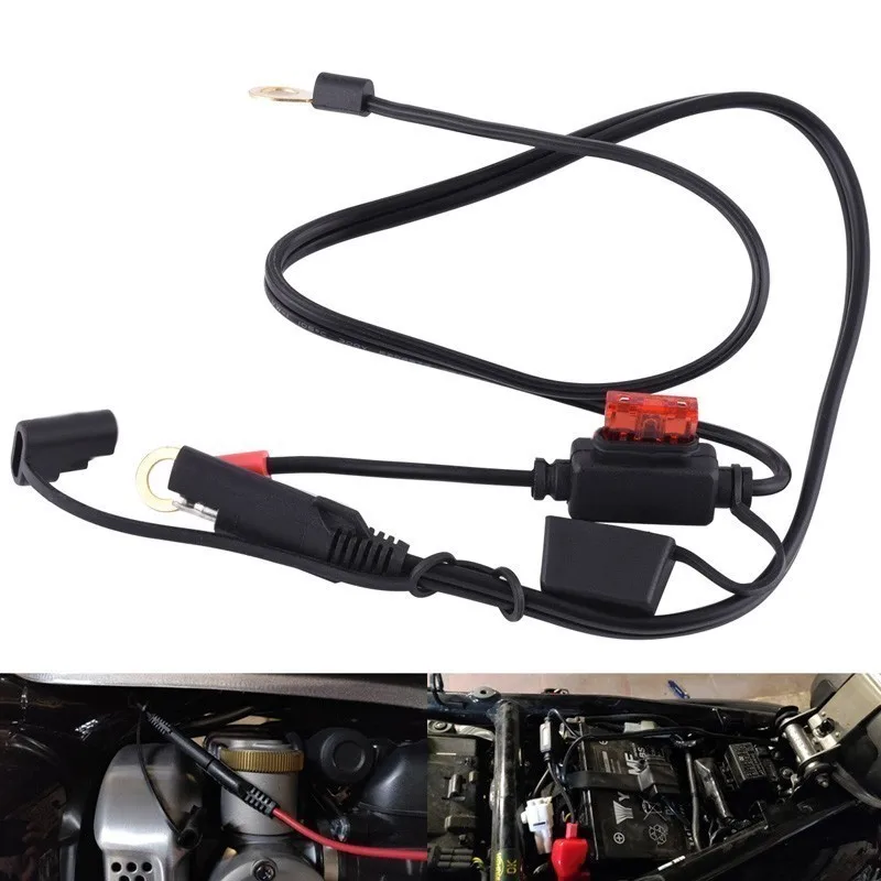 SPEEDWOW 12V Зарядное устройство кабель Мотоциклетные батареи SAE разъем для быстрого