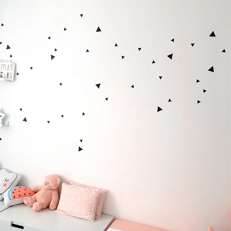 60 шт. настенные наклейки в виде треугольников 10 цветов|stickers for home|wall stickerstickers |
