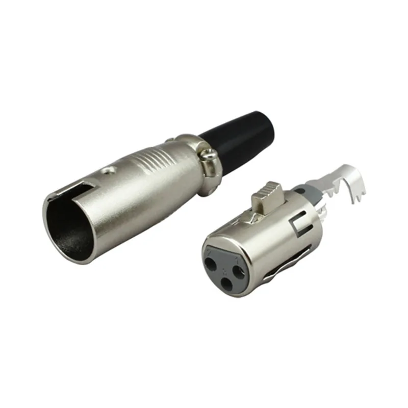 P675 карта Женский три основных XLR male сельскохозяйственных головы разъем микрофона