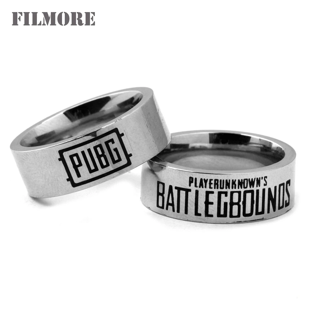 Кольцо STG Game Playerunknown's Battlegrounds из нержавеющей стали кольцо на палец с надписью