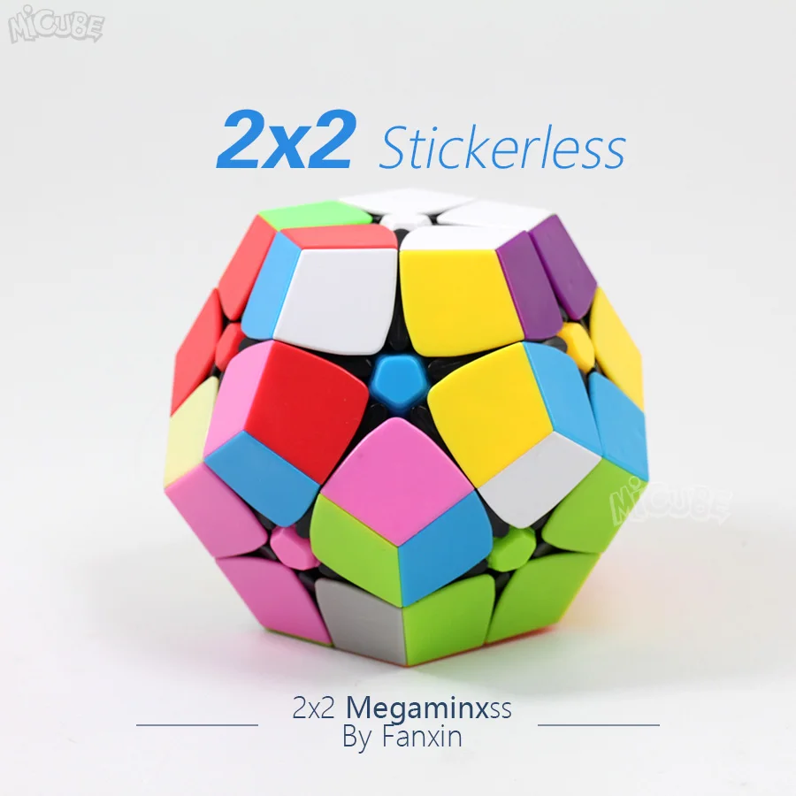 Магический куб без наклеек Fanxin Megaminxed 2x2 скоростной пазл Megaminxs игрушки для детей Cubo