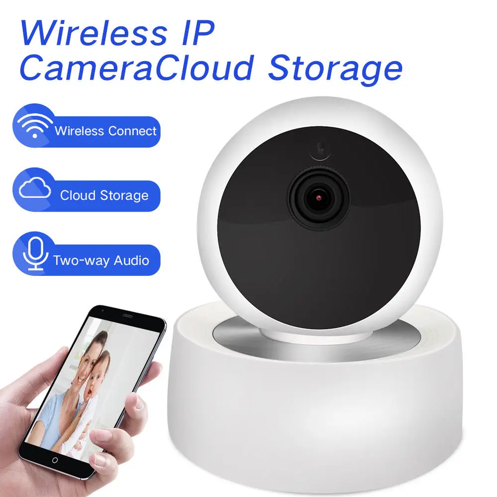 SDETER 2MP 1080P Cloud Wireless CCTV WIFI IP Camera Home Security Surveillance Night Vision 2 Way Audio Baby Monitor Cam | Безопасность